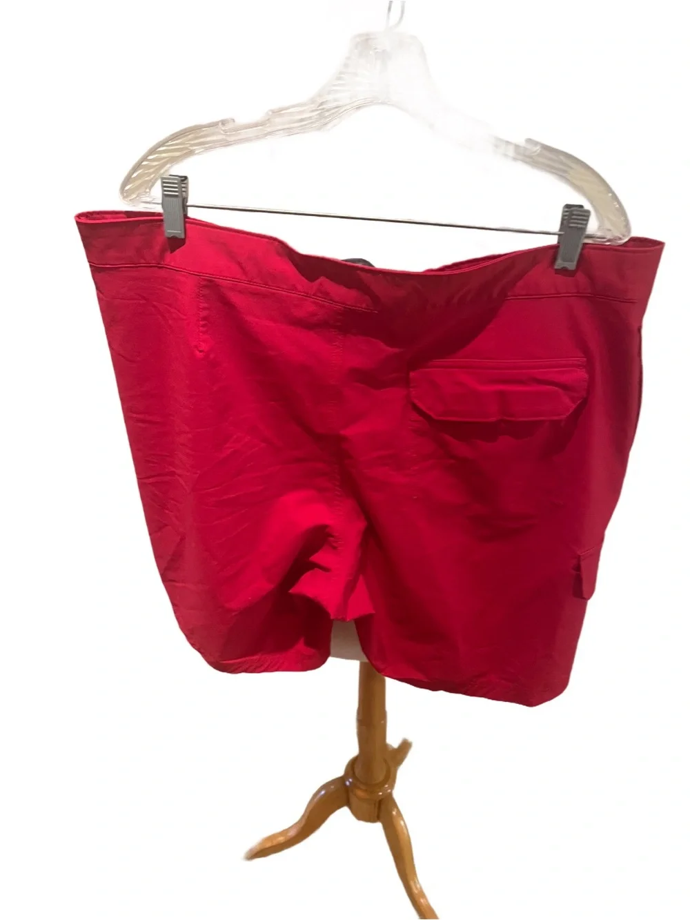 Duluth Trading Bull Moose Hybrid Red Sz 40 Swim Trunks Swim Shorts Quick Dry